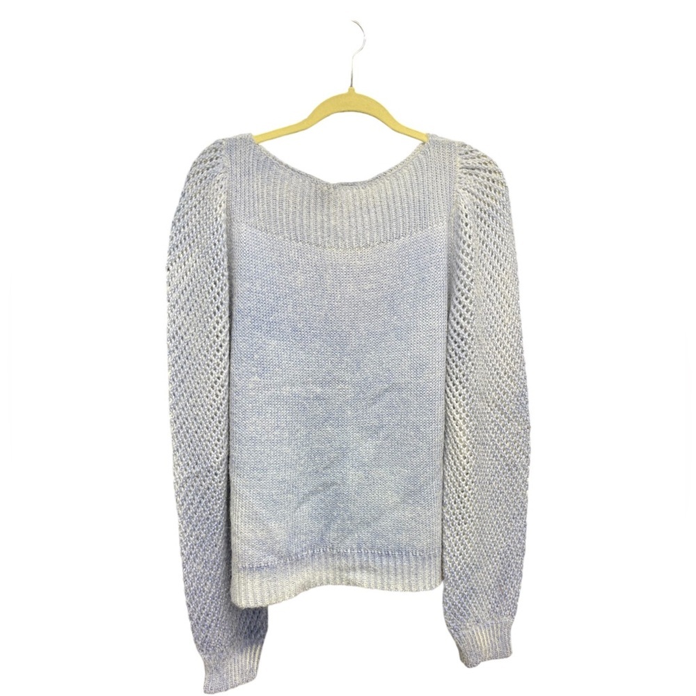 *BNWT* Women’s Love Shack Fancy Sky Blue Hand Dye Rosie Pullover